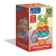   Colour Stacking Rings 5-piece pyramid building game Clementoni
