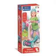 Colour Pink Three-wheeled Unicorn Scooter Clementoni