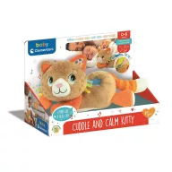 Cat sleep aid plush toy Clementoni