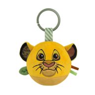  Disney The Lion King plush ball figure, baby rattle Clementoni