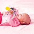 Disney Lilo and Stitch Angel plush toy and teether Clementoni