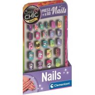 Crazy Chic Animals Clementoni artificial nails set