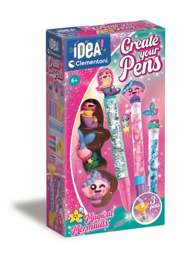 Colour Mermaid Pen-making kit Clementoni