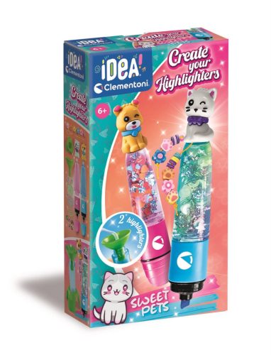 Colour Sweet Pets highlighter set Clementoni