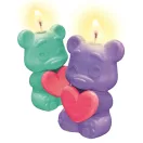 Colour Love Teddy Candle Making Kit Clementoni