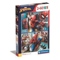 Spiderman Partners in Suits 2x60 piece puzzle Clementoni