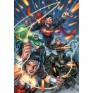 Jusice League Bullet Storm 300 pcs Clementoni puzzle