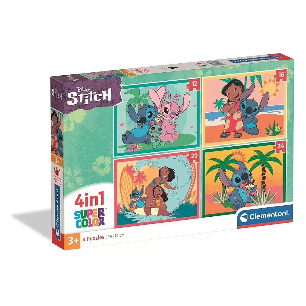 Disney Lilo and Stitch 4-in-1 Puzzle Clementoni - Javoli Disney Online