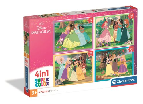 Disney Princess Colloquy 4 in 1 Puzzle Clementoni