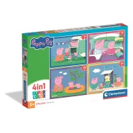 Peppa Pig Adventures Clementoni 4-in-1 Puzzle