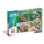 Disney Mickey Pixar Clubhouse 4-in-1 Puzzle Clementoni