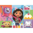 Gabby's Dollhouse Meadow 2x60 pieces puzzle Clementoni