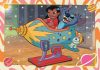 Disney Lilo and Stitch Galactic Vacation 2x60 piece puzzle Clementoni