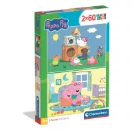 Peppa Pig Family Fun 2x60-piece puzzle Clementoni