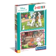 Disney Classics Love 2x60 pieces puzzle Clementoni