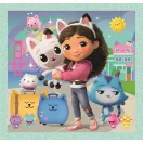 Gabby's Dollhouse Travel Clementoni 3x48 pcs Puzzle