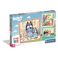 Bluey Creative Play 3x48 pcs Clementoni puzzle