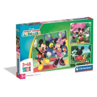 Disney Mickey Clubhouse 3x48 pcs Clementoni puzzle