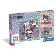Hello Kitty Kuromi 3x48 pcs puzzle Clementoni