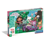 Gabby's Dollhouse 104-piece Clementoni puzzle