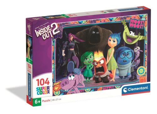 Disney Inside Out Brains Team 104-piece puzzle Clementoni