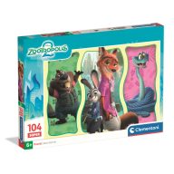 Zootropolis City Challenge 104-piece Super puzzle Clementoni
