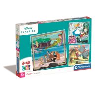 Disney Classics Everlasting 3x48 pcs Clementoni puzzle