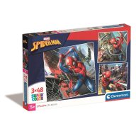 Spiderman Doctor Octopus 3x48 pcs puzzle Clementoni