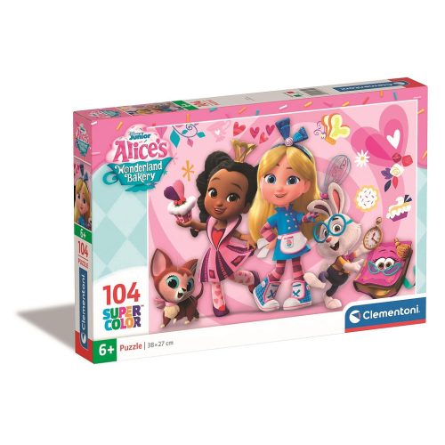 Alice's Wonderland Bakery Fergie Disney 104-piece puzzle Clementoni