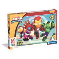   Avengers Ready Iron Man and his Super Team 60-piece Maxi Puzzle Clementoni