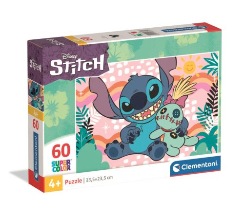 Disney Lilo and Stitch Scrump’s Day Clementoni 60-piece puzzle