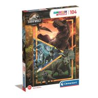   Jurassic World Beasts of the Past 104 db-os puzzle Clementoni