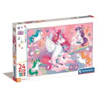 Unicorn Jolly 24 db-os maxi puzzle Clementoni