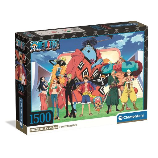 One Piece 1500-piece Compact puzzle Clementoni