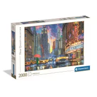 Cities Rainy Manhattan 2000-piece puzzle Clementoni