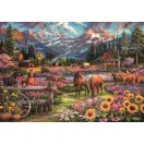 Horses Free To Roam 3000-piece puzzle Clementoni