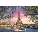 Cities Iron Lady In Pink Paris 3000-piece puzzle Clementoni