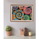Colour Curly Tails 500 pcs Compact Puzzle Clementoni