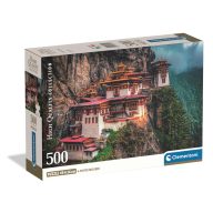   Travel The Tiger's Nest Monastery 500-piece Compact Puzzle Clementoni