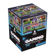  Sonic the Hedgehog 64 Bit Fast 500 pcs Cube puzzle Clementoni