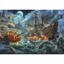 Pirate Pirate Battle ship 6000-piece puzzle Clementoni