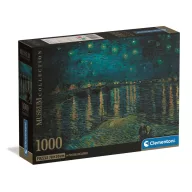   Art Starry Night Over the RhĂ'ne 1000-piece Compact puzzle Clementoni
