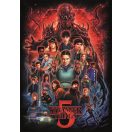 Stranger Things Fight the Darkness 1000-piece Compact puzzle Clementoni