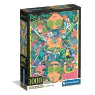   Rick And Morty Cosmic Dimension 1000-piece Compact puzzle Clementoni