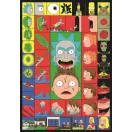 Rick And Morty Portal Panels 1000-piece Compact Puzzle Clementoni