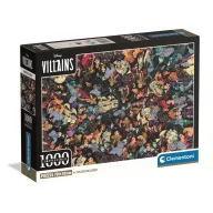   Disney Villains Faces of Darkness 1000-piece puzzle Clementoni