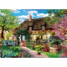 Cities Secret Garden Old Cottage 1000-piece Puzzle Clementoni