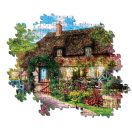 Cities Secret Garden Old Cottage 1000-piece Puzzle Clementoni