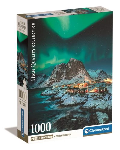 Cities Lofoten Norway 1000-piece Compact Puzzle Clementoni