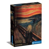 Art Munch The Scream 1000-piece Compact puzzle Clementoni
